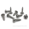 Round Washer Head Phillips Flat Tail Self-tapping Screw